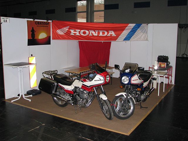 26. Motorradmesse in Dortmund - Stand-Aufbau